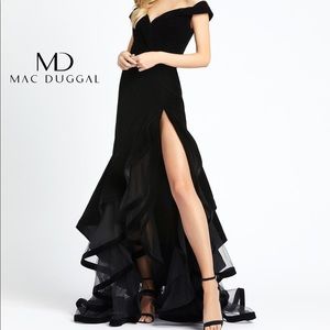 Mac Duggal Black Evening Gown